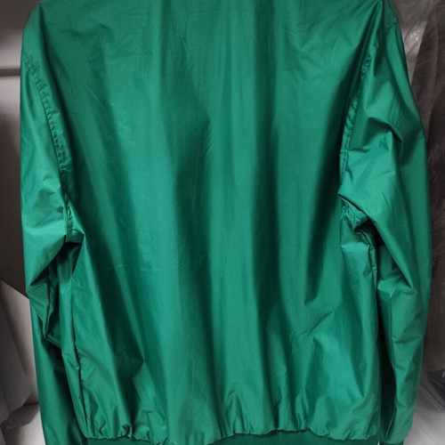 Oxygen men's windbreaker jacket size L new, green and yellow