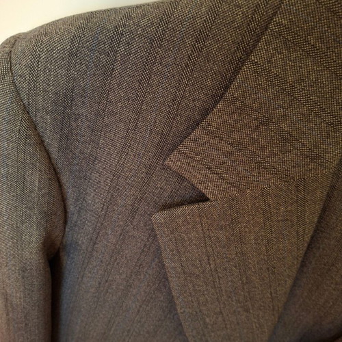 Wool suit gray Large 2000s like new with vest