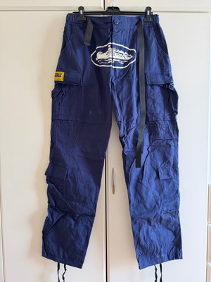 Corteiz Cargo Pants blue size Large, lightly used