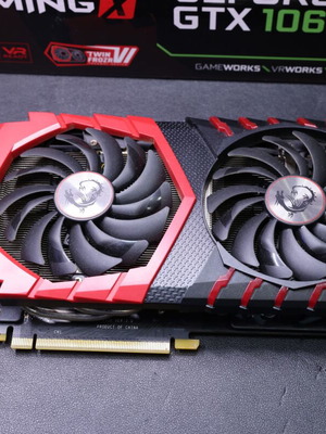 MSI GeForce GTX 1060 Gaming X 3GB σαν καινούργιο με κουτί