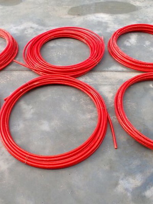 Σωλήνες Rehau 154 μέτρα συνολικά σε 6 κουλούρες για ενδοδαπέδια θέρμανση like new