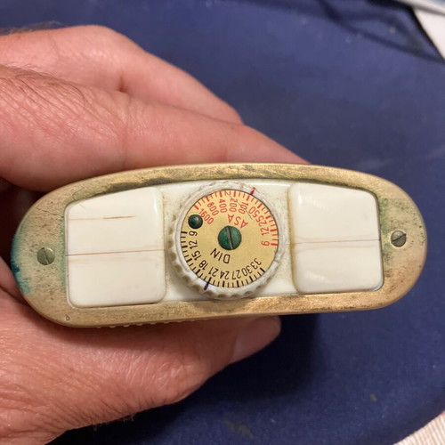 Vintage Sixtomat Gossen Color Finder selenium light meter used