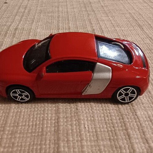 Audi R8 by Burago collectible toy car like new