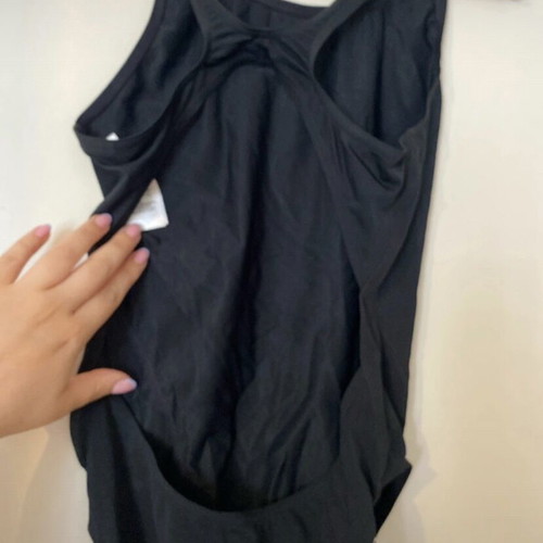 Arena one-piece swimsuit like new, black, size 36, open back