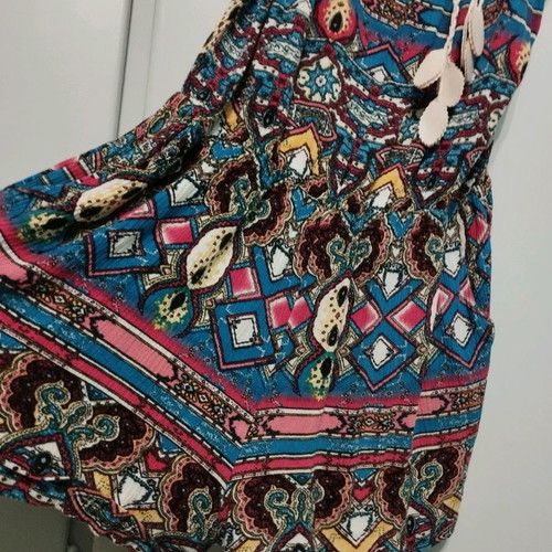 Summer dress jumpsuit with unique pattern like new