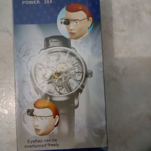Special watch repair glasses new with magnifier lens