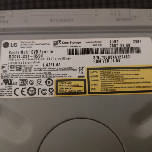 LG GSA-H55N DVD Rewriter used