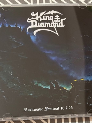 King Diamond Live Rockwave Festival 10.7.25 CD καινούργιο, metal