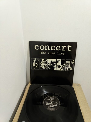 LP The Cure Concert The Cure Live used, rock