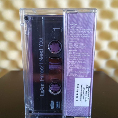 LeAnn Rimes I Need You cassette tape like new