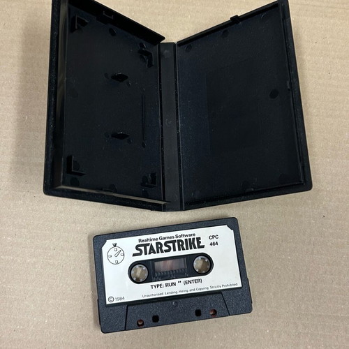Realtime Games 1985 Amstrad CPC 3D Starstrike used