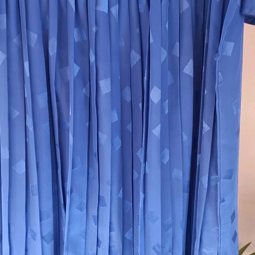 Krizia formal dress Medium like new, blue purple pleated