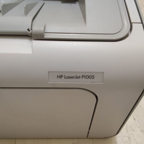 HP Laserjet P1005 black and white laser printer used