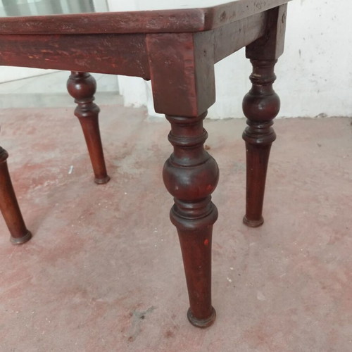 Wooden auxiliary table used