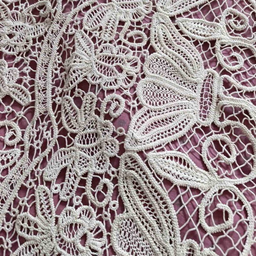 Handmade lace curtains like new, set of 2 pieces 2x2x2.5 m