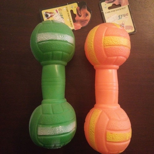 Dog toy dumbbell new