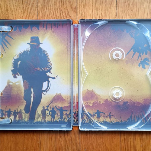 Indiana Jones and The Kingdom of the Crystal Skull Steelbook DVD μεταχειρισμένο με ελληνικούς υπότιτλους