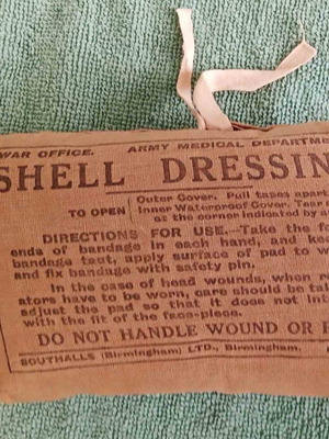 Shell Dressing A or B PP like new, American bandage