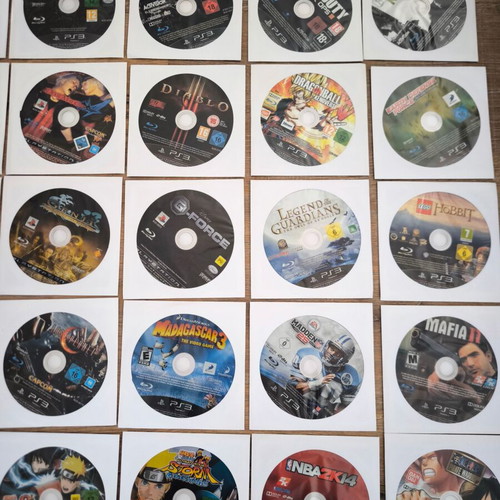 Original PS3 games, disc only, various titles