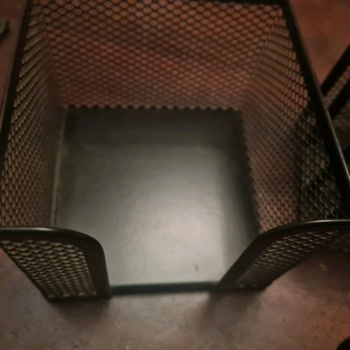 Office organization set used with pencil holders and calendar