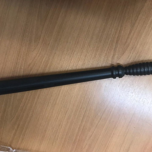 Police Hat and Plastic Baton New, Carnival Costume