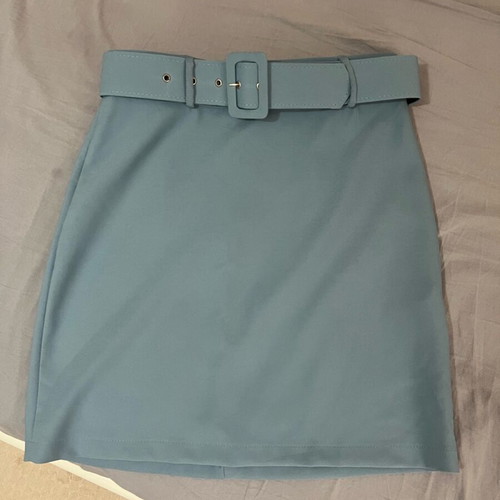 Mini skirt blue Trendyol new, size M 38 10