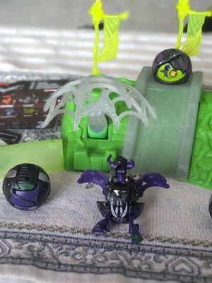 Spin Master Bakugan Spidra Training Set new