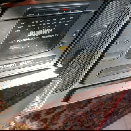 Ραδιοκασετόφωνο Sunny καινούργιο, στο κουτί του, made in Japan