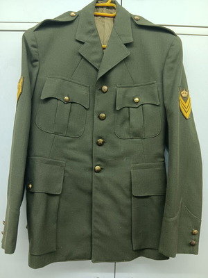 Chitonio official uniform of sergeant of the kingdom, used