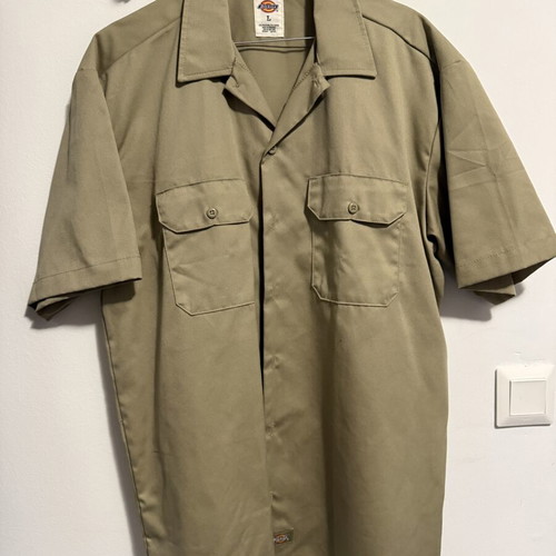 Dickies shirt, size Large, beige