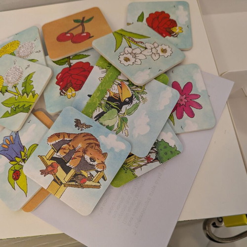 Garden of Cherries Haba Board Game like new
