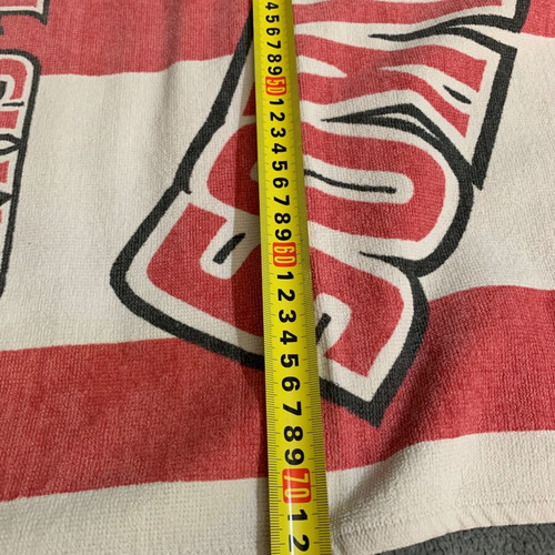 Olympiakos 1997 towel used, authentic, clean 1.40x72 cm