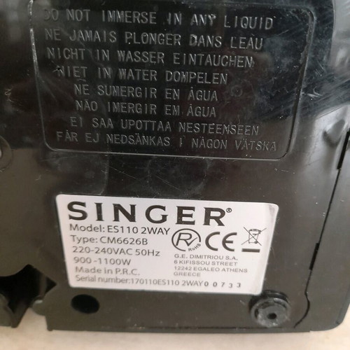 Singer ES-110 Espresso Machine like new
