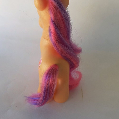 My Little Pony G3 Scootaloo used with color stains and short tail