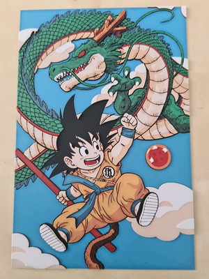 3D ανάγλυφη εικόνα Goku Dragonball Z καινούργιο