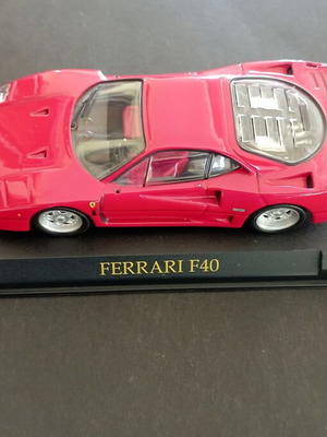 Αυτοκινητάκι συλλεκτικό Ferrari F40 σαν καινούργιο