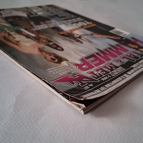 Metal Hammer 257 magazine 2006, small wear, used