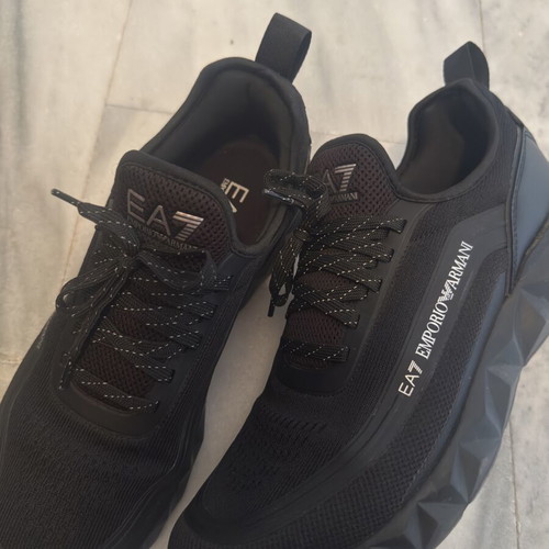 EA7 Emporio Armani Sneakers new, black, size 45