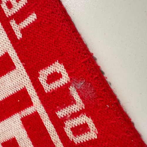Manchester United 90’s double-sided scarf used, authentic