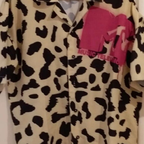 MTV Music Television XL Oversized Shirt new
