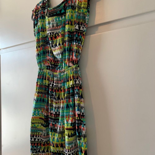 Soprano mini dress with geometrical shapes like new