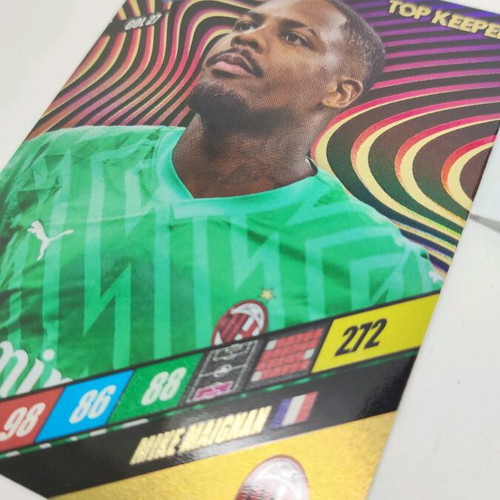 Maignan Top Keeper collectible card AC Milan like new