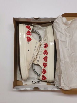 Comme Des Garcons Converse Chuck 70 Σαν καινούργια Μπεζ και λευκά