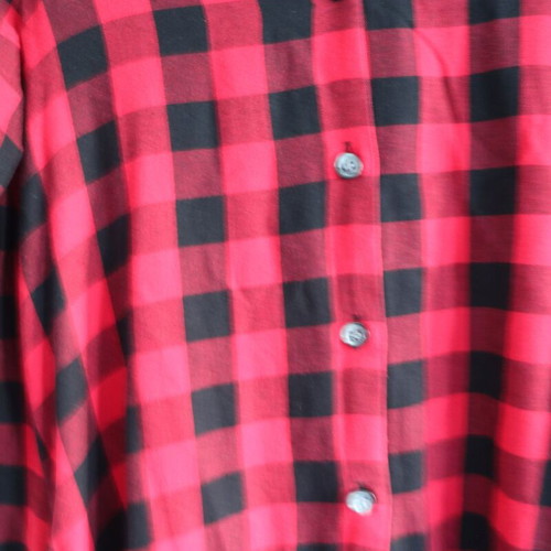 Zara shirt used, black-red, size Medium
