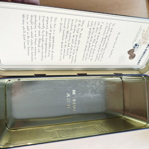 Metal tins Grand Marnier and Jack Daniels like new, collectible