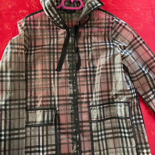 Women's checked raincoat one size from London