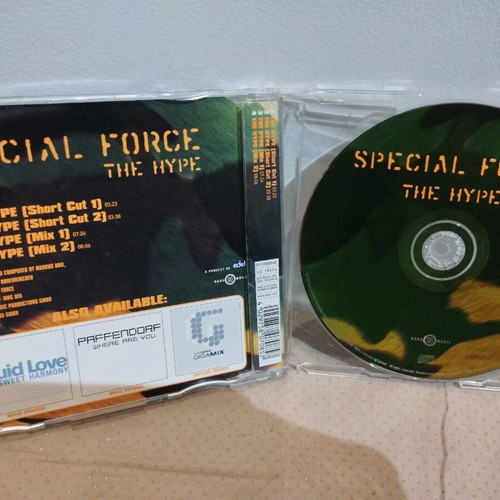 Special Force The Hype CD like new, hard trance single