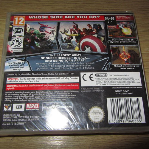 Marvel Ultimate Alliance 2 Nintendo DS like new