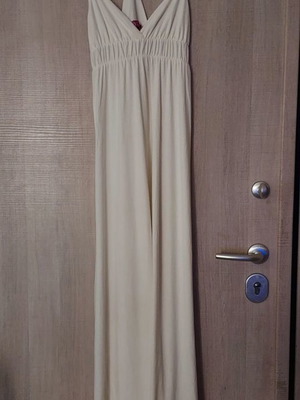 Ecru cotton dress size S new