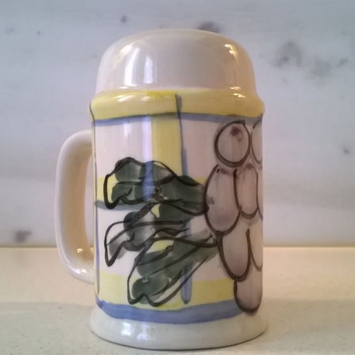 Ceramic cinnamon and powdered sugar container new